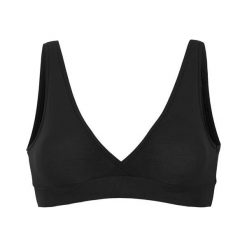 Sloggi Biustonosz typu top z modalu Go Allround czarny female czarny. Czarne figi damskie Sloggi, bez wzorów, z materiału, bez kołnierzyka. Za 89,95 zł.