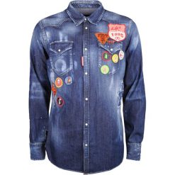 Dsquared2 Koszula. Czerwone koszule męskie Dsquared2, w kolorowe wzory. Za 1199,00 zł.