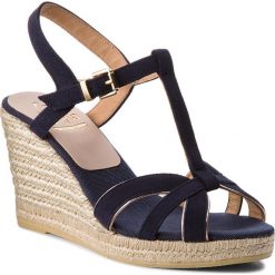 Espadryle KANNA - KV8107-1 Ante Hudson. Niebieskie espadryle damskie marki Kanna, bez wzorów, ze skóry, bez obcasa, na obcasie. W wyprzedaży za 209,00 zł.