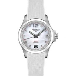 LONGINES RABAT Conquest L3.319.4.87.9. Szare zegarki damskie LONGINES, ze stali. W wyprzedaży za 4710,00 zł.