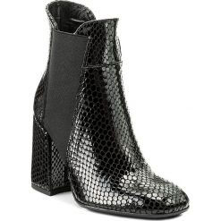 Buty zimowe damskie: Botki MACCIONI - 564 Czarny