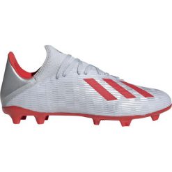 Buty piłkarskie adidas X 19.3 Fg M F35382. Szare buty sportowe męskie Adidas, bez zapięcia, do piłki nożnej. W wyprzedaży za 339,00 zł.