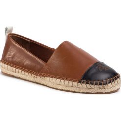 Espadryle LAUREN RALPH LAUREN - Dorian 802774712002 Dstan/Blk. Pomarańczowe espadryle męskie Lauren Ralph Lauren, bez wzorów, ze skóry ekologicznej. Za 429,00 zł.