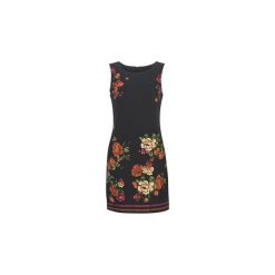 Sukienki krótkie Desigual LENCY. Sukienki damskie Desigual, bez wzorów, bez kołnierzyka, z krótkim rękawem, krótkie, mini. Za 479,00 zł.