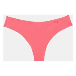 Majtki damskie: Under Armour Stringi damskie Pure Stretch Thong koralowe r. XS (1275732-820)