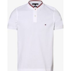 Tommy Hilfiger - Męska koszulka polo, biały. Białe koszulki męskie TOMMY HILFIGER, xl, bez wzorów, klasyczne, bez rękawów. Za 359,95 zł.