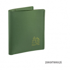 Super cienki portfel z gumy Hypalon - oliwkowy. Zielone portfele damskie Pakamera. Za 89,00 zł.