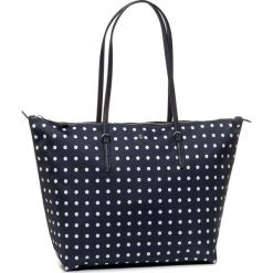 Torebka LAUREN RALPH LAUREN - Keaton 31 431752974014 Navy Multi. Niebieskie torebki klasyczne damskie Lauren Ralph Lauren, bez wzorów, ze skóry ekologicznej, klasyczne, na ramię, bez dodatków. Za 619,00 zł.