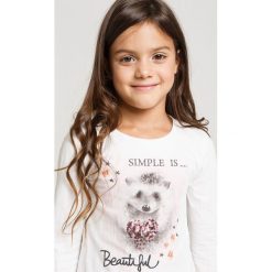 Bluzki dziewczęce bawełniane: Blukids - Bluzka dziecięca 98-128 cm