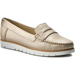 Mokasyny GEOX - D Kookean F D724PF 000AK C6738 Lt Taupe. Brązowe mokasyny damskie marki Geox, ze skóry. W wyprzedaży za 319,00 zł.