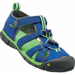 Keen Sandały Seacamp Ii Cnx K True Blue/Jasmine Green Us 10 (27/28 Eu). Niebieskie sandały dziewczęce Keen, bez zapięcia. W wyprzedaży za 179,00 zł.