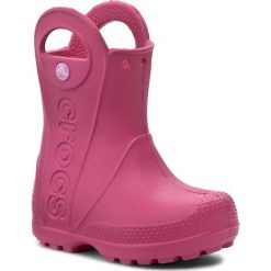 Kalosze CROCS - Handle It Rain Boot Kids 12803 Candy Pink. Różowe kalosze dziewczęce Crocs. W wyprzedaży za 119,00 zł.