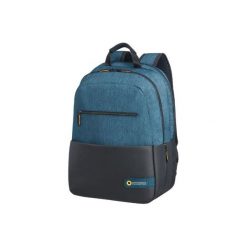 Torby na laptopa: City Drift 39.6cm/15.6 Czarno-niebieski Plecak AMERICAN TOURISTER