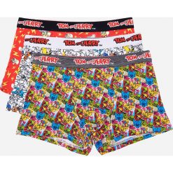 3 pack bokserek Tom and Jerry - Wielobarwny. Bokserki męskie House, bez wzorów. W wyprzedaży za 29,99 zł.