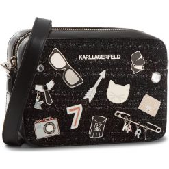 Torebka KARL LAGERFELD - 81KW3020 Black 999. Czarne listonoszki damskie KARL LAGERFELD. W wyprzedaży za 989,00 zł.