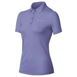 Topy sportowe damskie: Odlo Koszulka damska s/s TINA fioletowa r. L (200831)