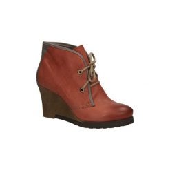 Botki But S BOTKI T751-F25-2R0. Brązowe botki damskie marki But-s. Za 149,99 zł.