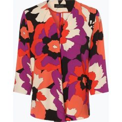 Marc Cain Collections - Bluzka damska, lila. Bluzki damskie Marc Cain Collections, w kwiaty, bez kołnierzyka, bez rękawów. Za 449,95 zł.