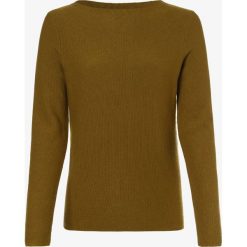 Marc O'Polo - Sweter damski z dodatkiem kaszmiru, zielony. Zielone swetry damskie Marc O'Polo, s, bez wzorów, z bawełny, bez rękawów, bez kaptura. Za 559,95 zł.