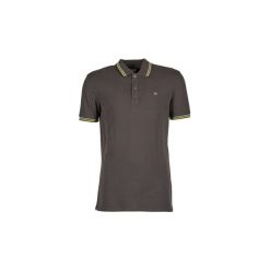 Koszulki polo z krótkim rękawem Napapijri ELDIS STRIPE. Szare koszulki męskie Napapijri, s, bez wzorów, polo, z krótkim rękawem, krótkie. W wyprzedaży za 244,30 zł.