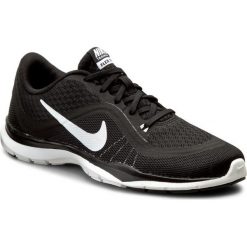 Buty NIKE - Flex Trainer 6 831217 001 Black/White. Czarne buty sportowe damskie Nike, z materiału, sportowe, na fitness i siłownię. W wyprzedaży za 239,00 zł.