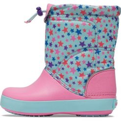 Crocs dziewczęce botki CB LodgePoint Graphic WntrBt K Ice 30,5 różowy. Różowe buty dziewczęce zimowe Crocs, bez zapięcia. Za 279,00 zł.