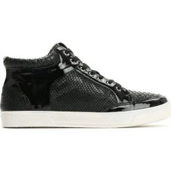 Czarne Trampki Raging. Czarne trampki męskie Multu, bez wzorów, sportowe, bez zapięcia. Za 39,99 zł.