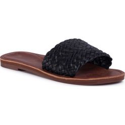 Klapki ROXY - ARJL200759 Blk. Czarne klapki damskie Roxy, bez wzorów, ze skóry ekologicznej, bez obcasa, na obcasie. Za 239,00 zł.
