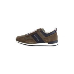 Buty Tommy Hilfiger FM02273. Zielone trampki męskie TOMMY HILFIGER, bez wzorów, bez zapięcia. Za 438,66 zł.