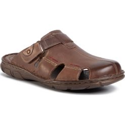 Klapki LASOCKI FOR MEN - MI08-C271-320-01 Brown 1. Pomarańczowe klapki męskie Lasocki For Men, ze skóry, bez zapięcia. Za 119,99 zł.