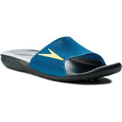 Klapki SPEEDO - Atami II Max Am 8-09060B546 Grey/Blue. Niebieskie klapki męskie marki Speedo, z tworzywa sztucznego. Za 99,99 zł.