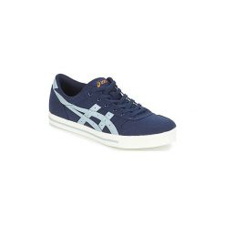 Buty Asics AARON CANVAS. Niebieskie trampki i tenisówki damskie Asics, bez wzorów, bez zapięcia. Za 289,00 zł.