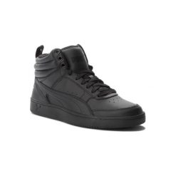 PUMA 36371601 Rebound Street v2 L. Czarne buty sportowe męskie Puma, ze skóry ekologicznej, bez zapięcia. Za 269,99 zł.