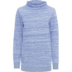 Długa bluza z kieszeniami bonprix niebieski melanż. Bluzy damskie bonprix. Za 37,99 zł.