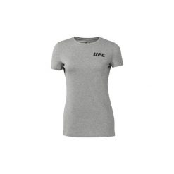 T-shirty z krótkim rękawem Reebok Sport Koszulka UFC Logo. Szare bluzki sportowe damskie marki Reebok Sport, l, z krótkim rękawem. Za 99,95 zł.