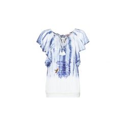 Bluzki Desigual TELEMI. Niebieskie bluzki damskie marki Desigual, s. Za 285,35 zł.