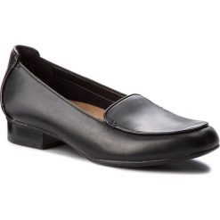 Półbuty CLARKS - Keesha Luca 261107744 Black. Czarne półbuty damskie skórzane Clarks, na płaskiej podeszwie. W wyprzedaży za 219,00 zł.