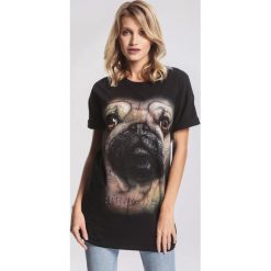 Czarny T-shirt Small. Czarne t-shirty damskie marki other, s, bez wzorów, bez kołnierzyka. Za 59,99 zł.