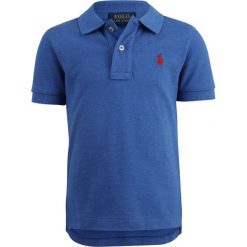 Polo Ralph Lauren CUSTOM TOPS Koszulka polo dockside blue heather. Niebieskie t-shirty chłopięce marki Polo Ralph Lauren, z bawełny. Za 169,00 zł.