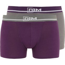 DIM CLASSIQUE 2 PACK Panty violet/gris. Fioletowe bokserki męskie marki DIM, z elastanu. Za 129,00 zł.