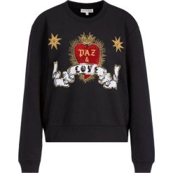 Bluza Silvian Heach CVA19388FE. Czarne bluzy damskie Silvian Heach, s, bez wzorów, z bawełny, bez rękawów, bez kaptura. W wyprzedaży za 339,00 zł.