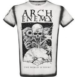 Arch Enemy EMP Signature Collection T-Shirt biały/czarny. Czarne koszulki męskie Arch Enemy, l, z nadrukiem, z dekoltem na plecach. Za 121,90 zł.