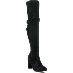 Buty zimowe damskie: KOZAKI ZE STYLOWYM WIĄZANIEM