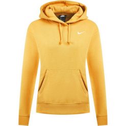 Bluza NIKE Essential Trend Hoodie BV4118. Żółte bluzy damskie Nike, s, bez wzorów, z bawełny, bez rękawów, bez kaptura. Za 229,00 zł.