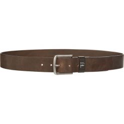 Trussardi Jeans Pasek Brązowy. Pomarańczowe paski męskie Trussardi Jeans, w paski, z jeansu. Za 292,95 zł.