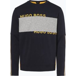 BOSS Athleisure - Męska bluza nierozpinana – Salbo 2, niebieski. Niebieskie bluzy męskie BOSS Athleisure, xl, bez wzorów, bez kołnierzyka, bez rękawów, bez kaptura. Za 449,95 zł.