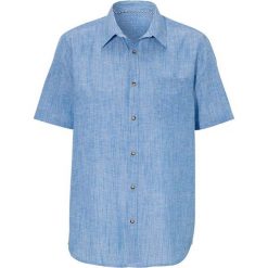 Cellbes Koszula błękitny male niebieski M. Niebieskie koszule męskie Cellbes, m, bez wzorów, eleganckie, bez kołnierzyka, z krótkim rękawem. Za 139,00 zł.