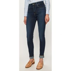 Levi's - Jeansy 721. Niebieskie jeansy damskie Levi's®, s, bez wzorów, z elastanu, z podwyższonym stanem. Za 389,90 zł.