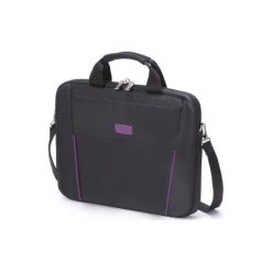 D31000 Slim Case BASE 14-15.6 black purlpe Torba DICOTA. Czarne torby na laptopa marki Dicota, w paski, z neoprenu. Za 109,00 zł.