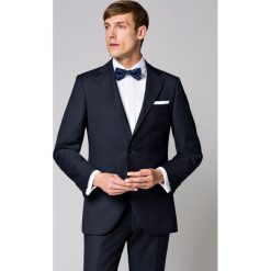 Marynarka Business Mix Granat. Marynarki męskie LANCERTO, s, bez wzorów, z wełny, biznesowe. W wyprzedaży za 549,90 zł.